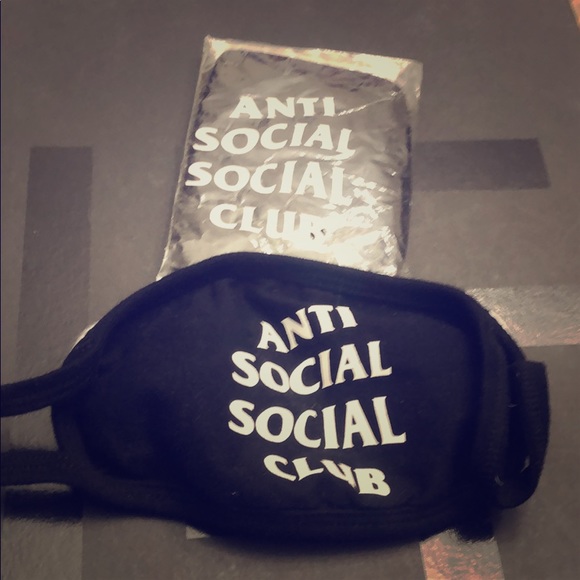 Anti Social Social Club Other - Brand new Anti social social club face mask